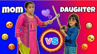 Mom Vs Daughter 👩‍👧😜🤣😂 Funny Series  SREEDEVI UNNIRAJAN [upl. by Nessi]