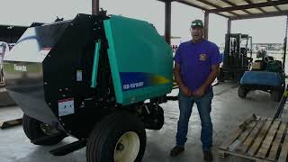 The New 3x3 Round Baler from Small Farm Innovations [upl. by Cassell]