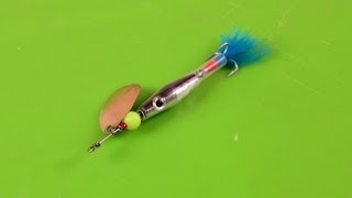 Making a Flying Minnow fishing Lure [upl. by Eidnil157]