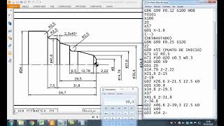 Taller CNC  Programación de ejemplo [upl. by Rafi]