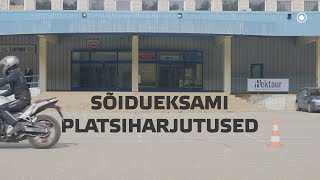 Sõidueksami platsiharjutused [upl. by Diannne]