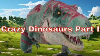 Dinosaur Adventures Part 1 TRex Godzilla amp Triceratops Roar to Life 🦖  Kids Dino Video [upl. by Kudva]