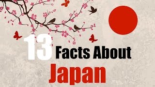 13 facts about Japan [upl. by Anaujahs]