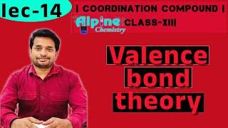 Valence Bond Theory coordination compound classXii alpine chemistry Nikhil sir [upl. by Ursula]