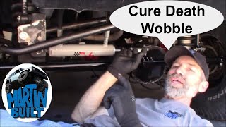 How to Find and Cure Death Wobble Jeep XJ ZJ TJ and more [upl. by Getraer]