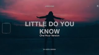 Alex amp Sierra  Little do you Know vocals only HalalVersion [upl. by Verena434]