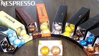 Nespresso Vertuo Coffee Capsule Review  My Favorite Flavors  Best Pods To Try [upl. by Ahtibbat324]