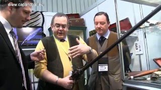 Volcanic pistol and rifle Porter turret rifle at Holts Booth  IWA 2016 [upl. by Alick391]