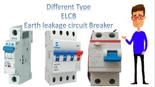 ELCB type circuit breaker type ELCB by earthbondhon [upl. by Uticas21]