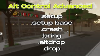 DaHood Script ALT CONTROL ADVANCED SUPER OP SCRIPT CONTROLS ALTS amp SELL MONEY EASIER preview [upl. by Som750]