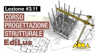 Corso Progettazione StrutturaleEdiLusLez311 Come inserire i muri [upl. by Karlee]