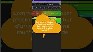 Tutoriel Logic Pro  comment se positionner au début dun marqueur sans toucher la tête de lecture [upl. by Ravilob236]