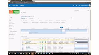 Microsoft Project Online Demo [upl. by Todhunter]