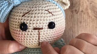 Como Fazer Olhos De Crochê Para Amigurumis [upl. by Hildagarde]