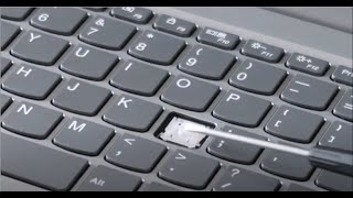 How To Fix Replace Lenovo Ideapad Keyboard Key  Key Repair [upl. by Ahsitahs]