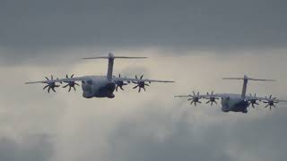 RAF COSFORD AIR SHOW 9th JUNE 2024 WITH A FLY PAST A PAIR OF RAF ATLAS C1s [upl. by Nonregla243]