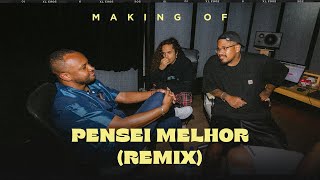 Pensei Melhor Remix Making Of  Vitão Thiaguinho e Luccas Carlos [upl. by Naugal30]