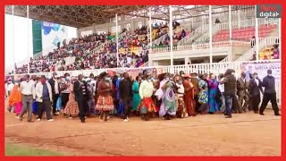 Bukhungu Stadium II declaration Visitors begin trooping in [upl. by Suivatnad]