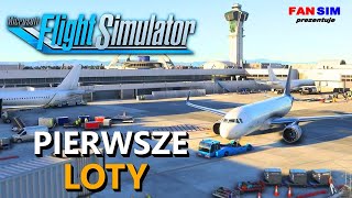 MICROSOFT FLIGHT SIMULATOR 1 ✈️ PIERWSZE LOTY A320 B787 oraz lotniska EPKT  PREMIUM [upl. by Mohun]