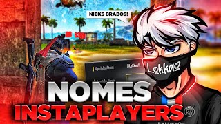 TOP NOMES masculinos PARA FREE FIRE🔥😱MELHORES NOMES DE 2021  pt20 [upl. by Inaleon]