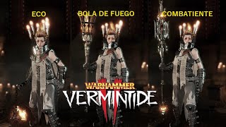 PIROMANTE  BUILDS ESENCIALES  WARHAMMER VERMINTIDE 2 Guía español [upl. by Warde]