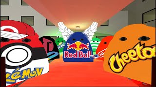 Red Bull Munci Pokemon Munci Rosalia Bizcochito Family And Angry Munci Family Nextbot Gmod [upl. by Eeram]