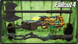 Fallout 4 Secret Melee Weapons Kremvhs Tooth Furious Power Fist amp Grognaks Axe Where to Find [upl. by Post]