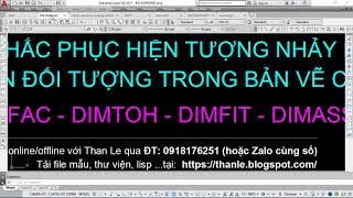 DÙNG BIẾN DIMSCALE THAY ĐỔI KÍCH THƯỚC DIM TO NHỎ RẤT TIỆN LỢI  KHẮC PHỤC LỖI NHẢY DIM [upl. by Eward]