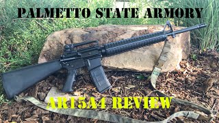 Palmetto State Armory 20” AR15A4 Rifle Review [upl. by Bil822]