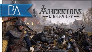 NEW VIKING RTS VIKINGS VS ANGLOSAXONS  Ancestors Legacy Skirmish Gameplay [upl. by Olivia]