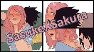 Hickeys  Sakura and Sasuke SasuSaku Doujinshi English HD [upl. by Means]