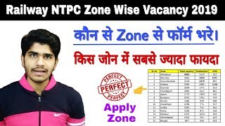 Railway NTPC Top 10 Zone  Zone Wise Vacancies  Form Apply Zone  RRB NTPC Zone [upl. by Adolfo909]