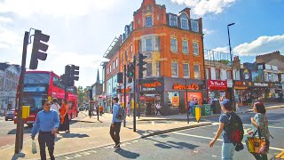 A London Summer Walk in Ealing  West Ealing to Ealing Broadway in London England  4K [upl. by Ashli]