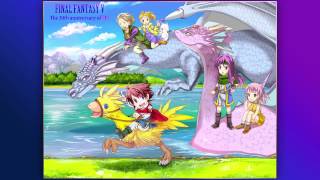 Final Fantasy V  Ahead On Our Way  Main Theme Remastered [upl. by Olnton657]