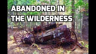 Finding An Abandoned Steam Engine In The Wilderness [upl. by Initirb]