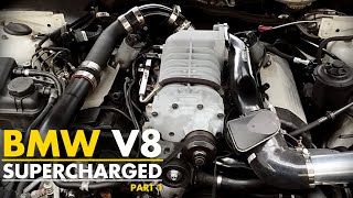 Black Kaiser V8 Supercharger Kit Preview  BMW N62 M62 amp M60  Part 1 [upl. by Alexio]