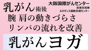 乳がんヨガ～腕肩の動きづらさ、リンパの流れ改善～ [upl. by Yelyab]