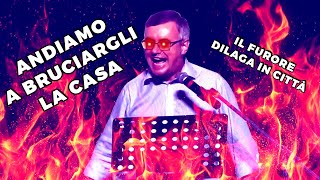 ALESSANDRO BARBERO  ANDIAMO A BRUCIARGLI LA CASA il furore dilaga in città [upl. by Hartzel796]