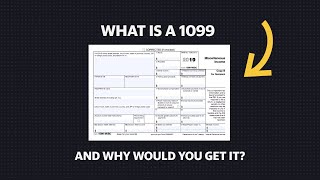 What is a 1099 and why would you get one [upl. by Nhor]