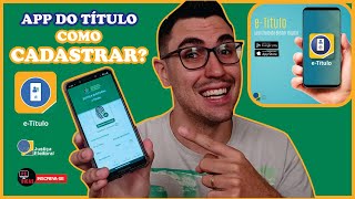 COMO CADASTRAR O ETÍTULO TÍTULO DE ELEITOR DIGITAL NO CELULAR [upl. by Adnahs]