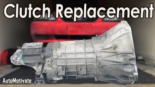 19992004 Mustang Clutch Replacement TR3650 Transmission [upl. by Nanine644]