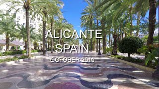 Alicante Spain October 2019 4K [upl. by Florette80]