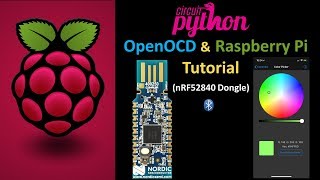 CircuitPython nRF52840dongle OpenOCD Pi Tutorial [upl. by Samson]