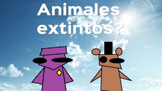 Los animales Extintos 💜🦖🐢🐘🐫🐼🐧 [upl. by Silas]