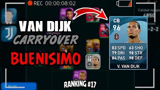 Que PESADO eres Van Dijk CARRYOVER   Ranking 17  PES 2021 Mobile [upl. by Ora]