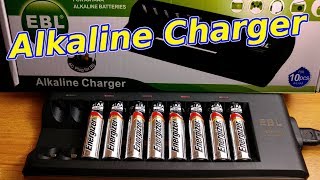 Alkaline battery charger review  EBL [upl. by Akram]