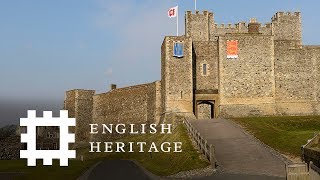 Postcard from Dover Castle Kent  England Drone Footage [upl. by Eiramnerual]