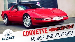 ABGASUNTERSUCHUNG CORVETTE C4 ZR1  REVIEW  UPDATE  MOVE IT [upl. by Eyoj]