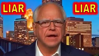 Tim Walz CAUGHT in a WORSE Lie than Stolen Valor [upl. by Ettenim]