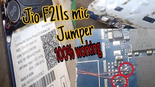 Jio F211s Mic Solution Jio Phone Mic Change  LYF Jio F211s Mic Jumper Ways Problem [upl. by Gorrian180]